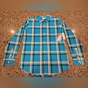 NWT youth Large Old Navy button down long sleeve
